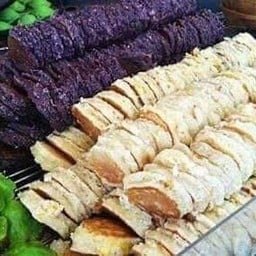 ขนมแป้งจี่(บะบิ่น)มะพร้าวอ่อน