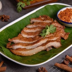 คอหมูทอด