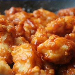 ข้าวไก่กรอบหวาน