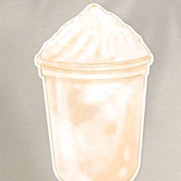 นมสดปั่น