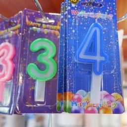 เทียนตัวเลข