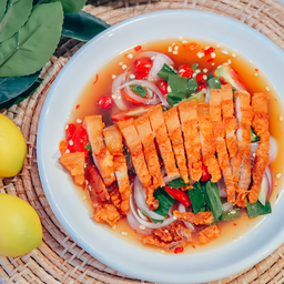 แซบนัวหมูทอด