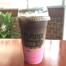 เอสเพรสโซ่ นมชมพู (Espresso pink milk)
