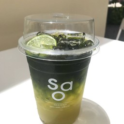 ชาเขียวน้ำผึ้งมะนาว Green Tea Honey Lemon