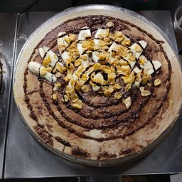 แป้งวนิลา นูเทลล่า กล้วยหอม คอนเฟลกส์