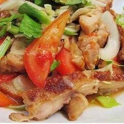 ยำไก่ย่าง