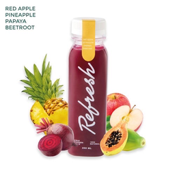 Red apple+pineapple+papaya+beetroot