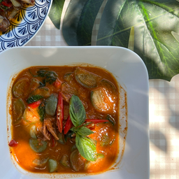 แกงพะแนง(กับข้าว)