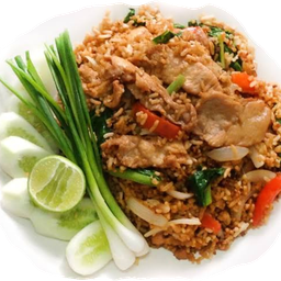 ข้าวผัดหมูชิ้น