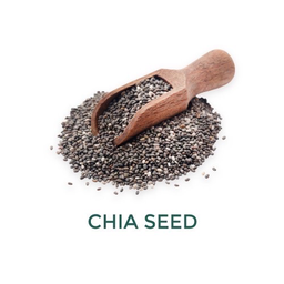 Chia seed topping