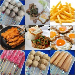 ข้าวกระเพรา & ของทอด by. น้องเอ๋