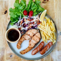 สเต็กปลาแซลมอล