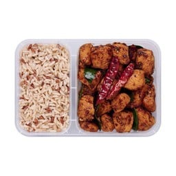 ไก่ผัดพริกแห้ง (327kcal)