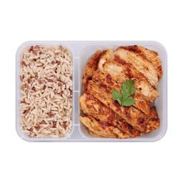 ไก่ย่างน้ำพริกเผา (332kcal)