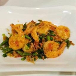 คั่วพริกเกลือกุ้ง