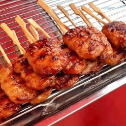 หมูปิ้งนมสด (ไร่กล้วย) เซ่เวนไรกล้วย