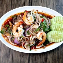 ก้อยข้าวปุ้นทะเล