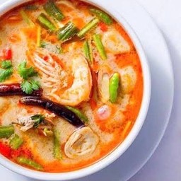 ต้มยำรวมมิตรน้ำข้น