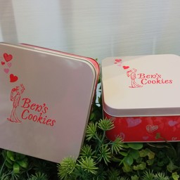 Square Tin Heart (Valentine)