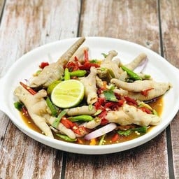 ยำตีนไก่เส้นแก้ว