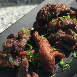 เนื้อแดดเดียว (กับข้าว)