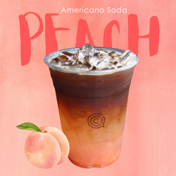 Peach Americano Soda