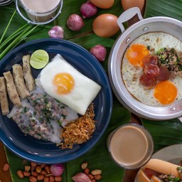 เซ็ทอาหารเช้าห่อดาว