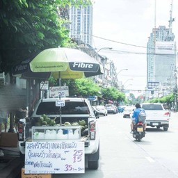 มะพร้าวน้ำหอมบ้านแพ้ว  ตรอกจันทน์