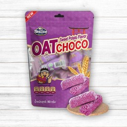 ข้าวโอ๊ตอัดแท่ง(รสมันม่วง)