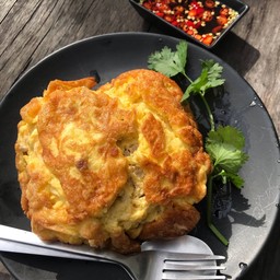 ข้าวไข่เจียวหมูสับ