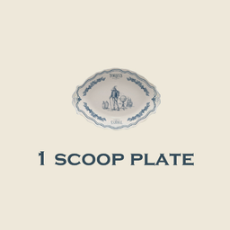 1 SCOOP PLATE