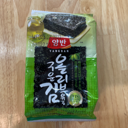 สาหร่ายยังบัน รสน้ำมันมะกอก