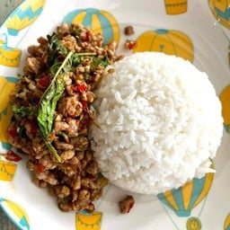 ข้าวกะเพราหมูสับ