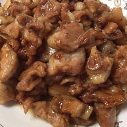 รวนหวานราดข้าว