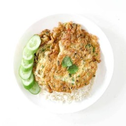ข้าวไข่เจียวหมูสับ