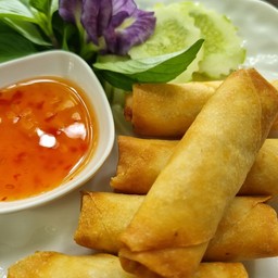 ปอเปี๊ยะกุ้ง..วุ้นเส้น 7 ชิ้น