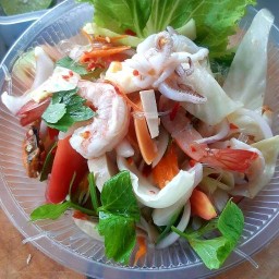 จ่าล่ะยำ  ไม่ใช้น้ำยำสำเร็จ   ลาดปลาเค้า21