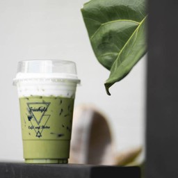 Green tea latte(ice)