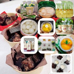 ผลไม้ลอยแก้ว&น้ำสมุนไพรพร้อมดื่ม