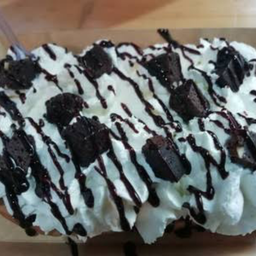 วิปครีมบราวนี่