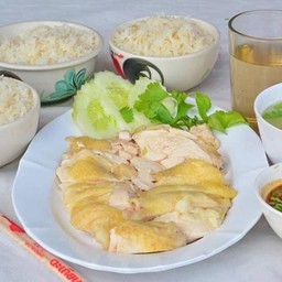 ไก่สับจานกลาง