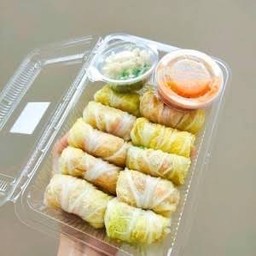 สุกี้ห่อผัก สุกี้โรล