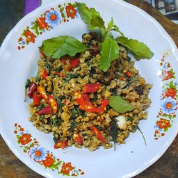 กะเพราเนื้อ