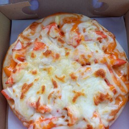 Pizza By Cartoon @Home มะพร้าวปั่นนมสดคนสามพราน