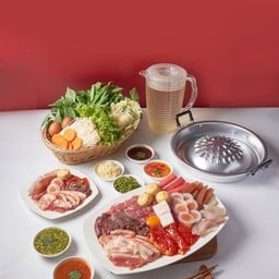 Setหมูกระทะ (ชุดกลาง)