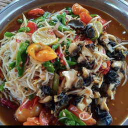 ตำซั่วหอยเชอรี่