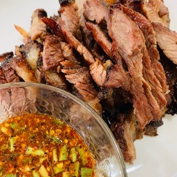 เนื้อย่าง น้ำจิ้มแจ่ว ไซส์XL 800กรัม