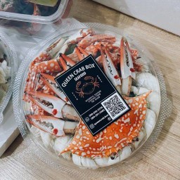 ปูม้าแกะ Delivery by Queen Crab Box