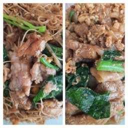 ผัดซีอิ๊วเส้นใหญ่ผสมเส้นหมี่ไซร์พี่Big