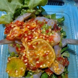 ยำกุ้งสดชุดเล็ก